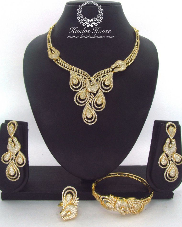 LSS - 0017 Luxury Crystal Jewelry Set