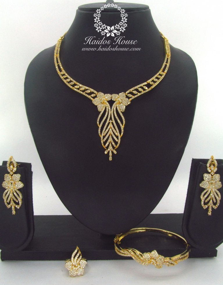 BLSS - 0031 Luxury Crystal Jewelry Set