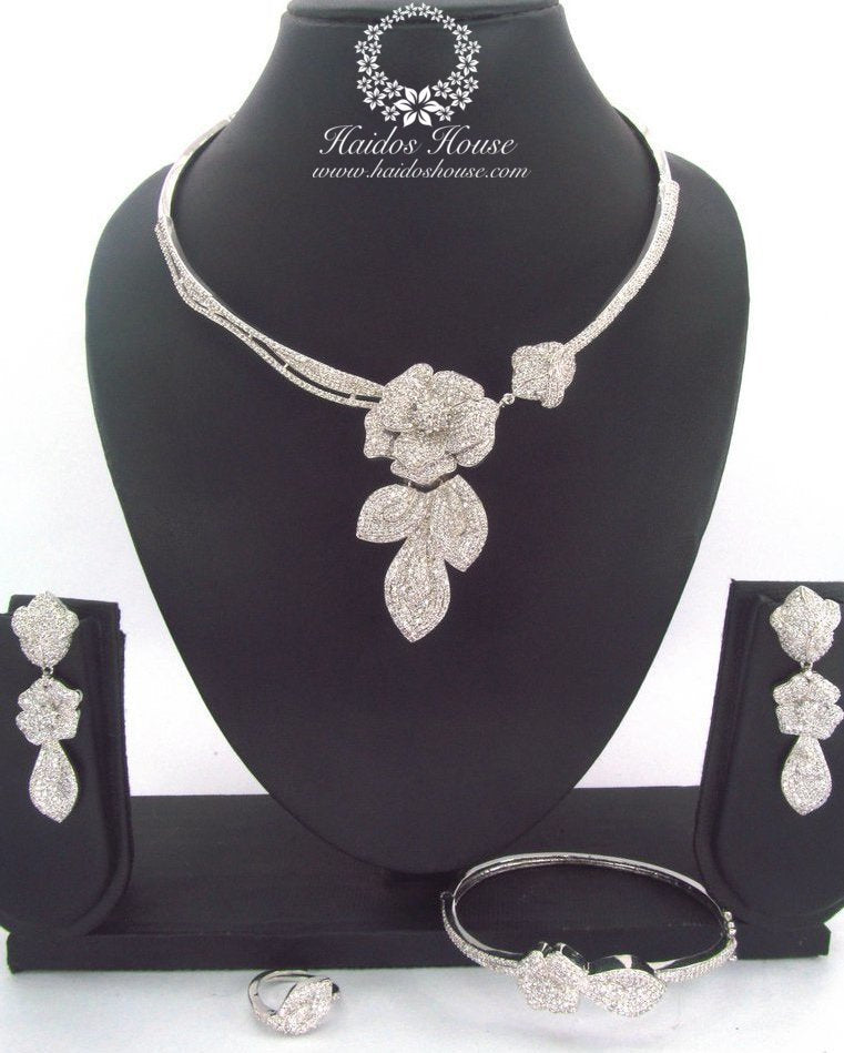 LSS - 0008 Luxury Crystal Jewelry Set