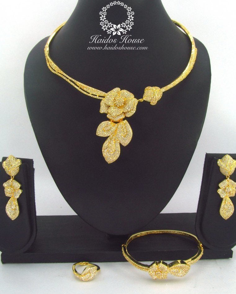 LSS - 0009 Luxury Crystal Jewelry Set