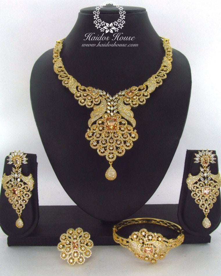 LSS - 0029 Luxury Crystal Jewelry Set