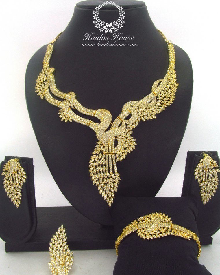 LSS - 0014 Luxury Crystal Jewelry Set