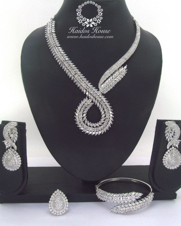 LSS - 0007 Luxury Crystal Jewelry Set