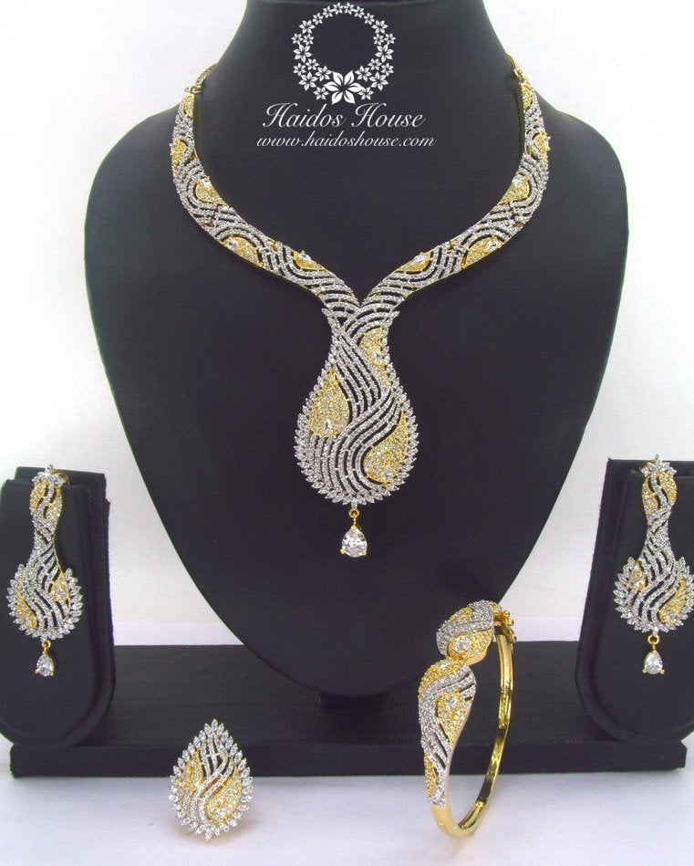 LSS - 0006 Luxury Crystal Jewelry Set