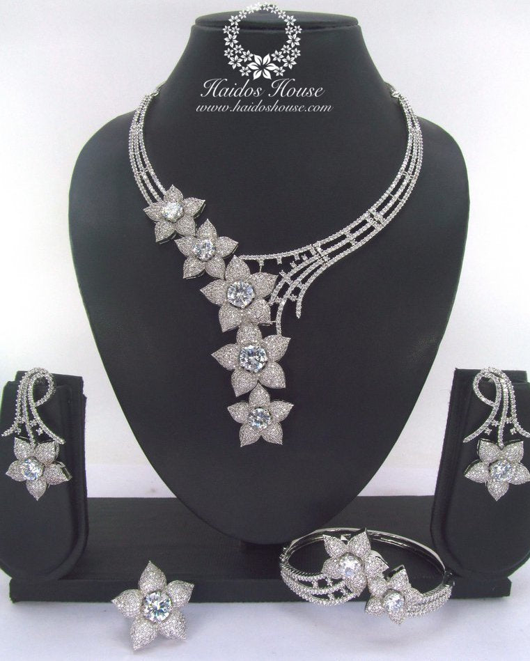 LSS - 0019 Luxury Crystal Jewelry Set