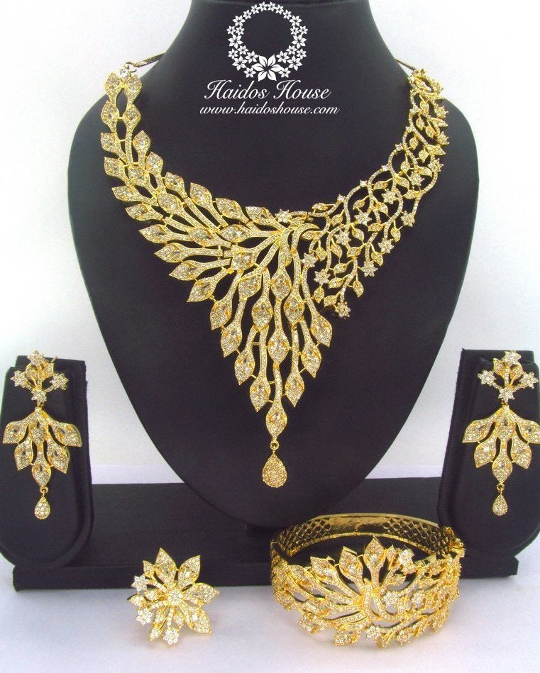 LSS - 0027 Luxury Crystal Jewelry Set