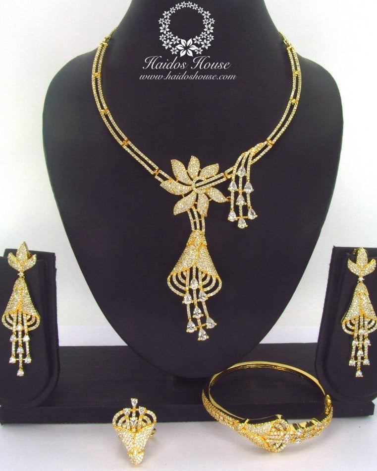 LSS - 0004 Luxury Crystal Jewelry Set