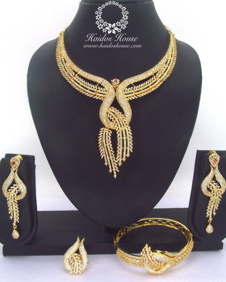 LSS - 0021 Luxury Crystal Jewelry Set