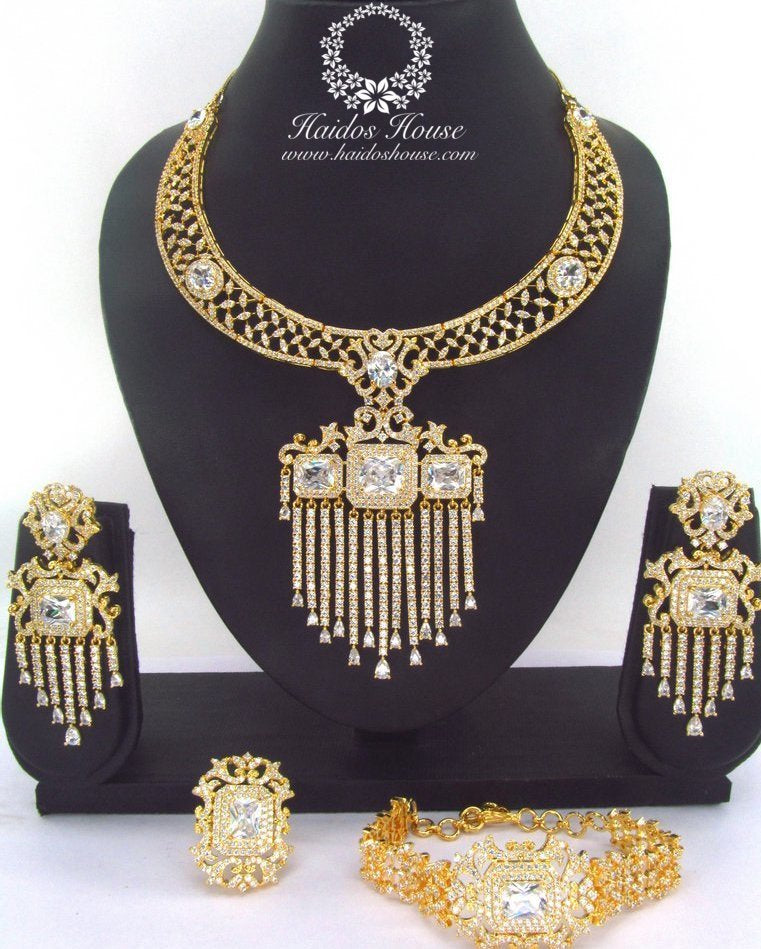 LSS - 0022 Luxury Crystal Jewelry Set