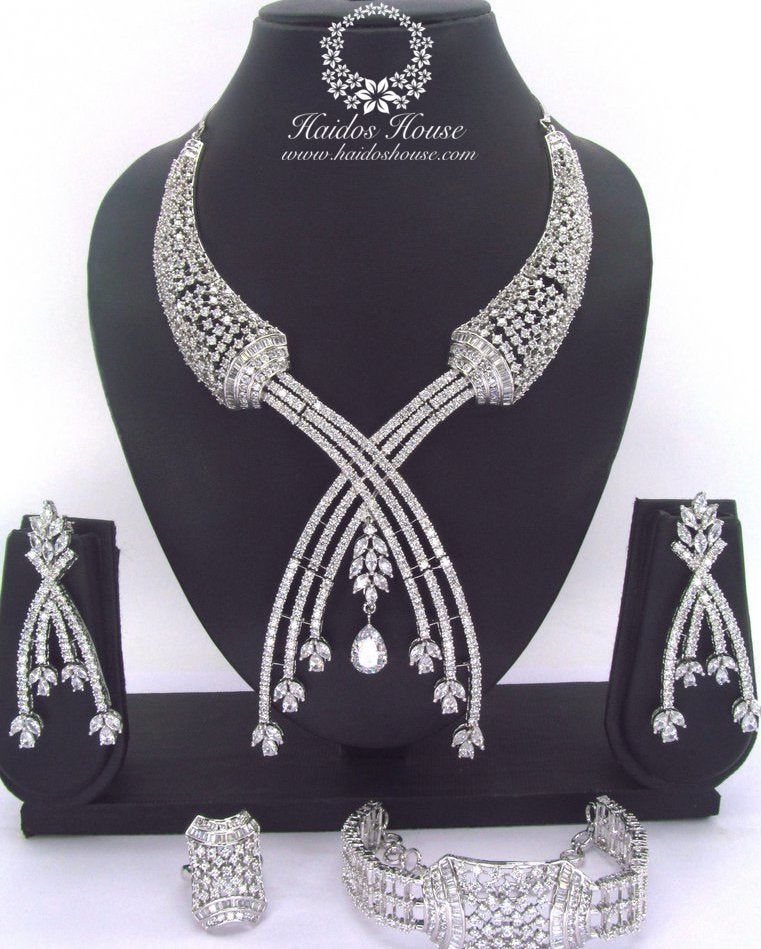 LSS - 0016 Luxury Crystal Jewelry Set