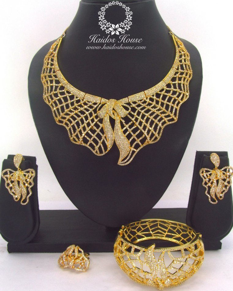 LSS - 0025 Luxury Crystal Jewelry Set