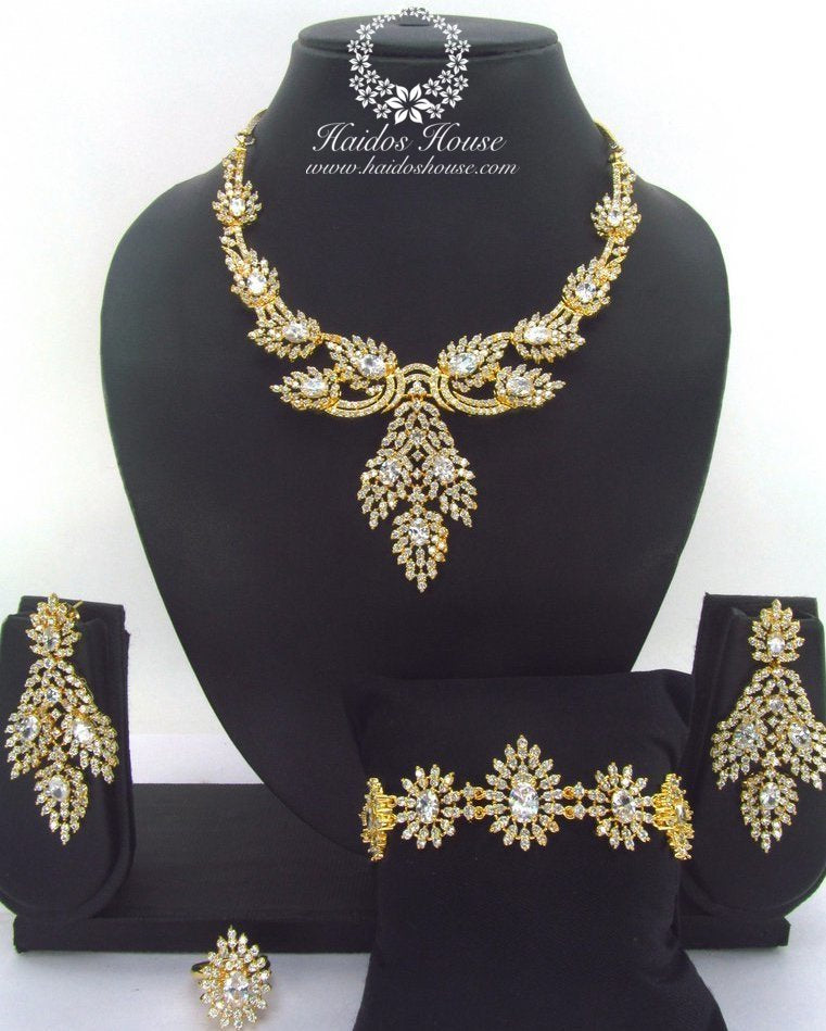 LSS - 0001 Luxury Crystal Jewelry Set