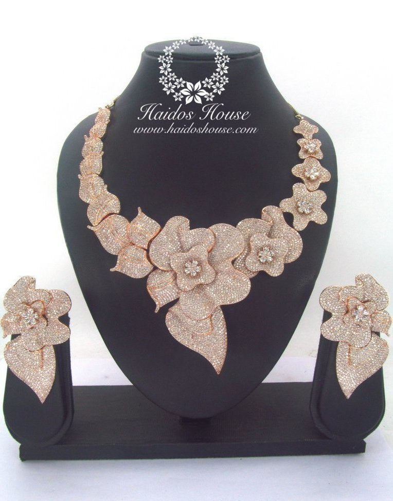 BLSS - 0032 Luxury Crystal Jewelry Set