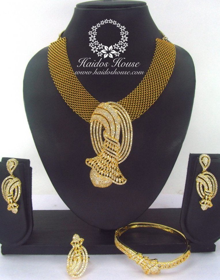 BLSS - 0034 Luxury Crystal Jewelry Set
