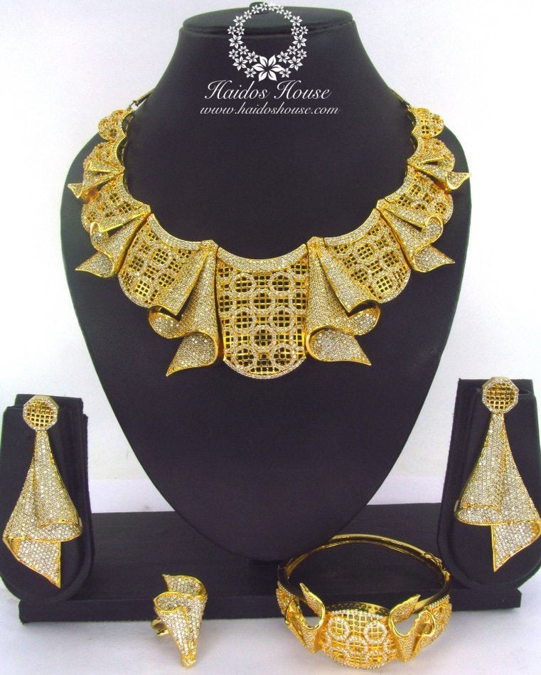 LSS - 0013 Luxury Crystal Jewelry Set
