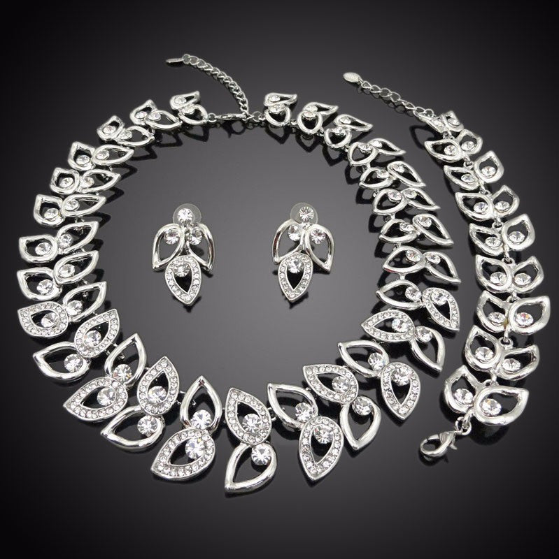 HJS119 - Silver Jewelry Set