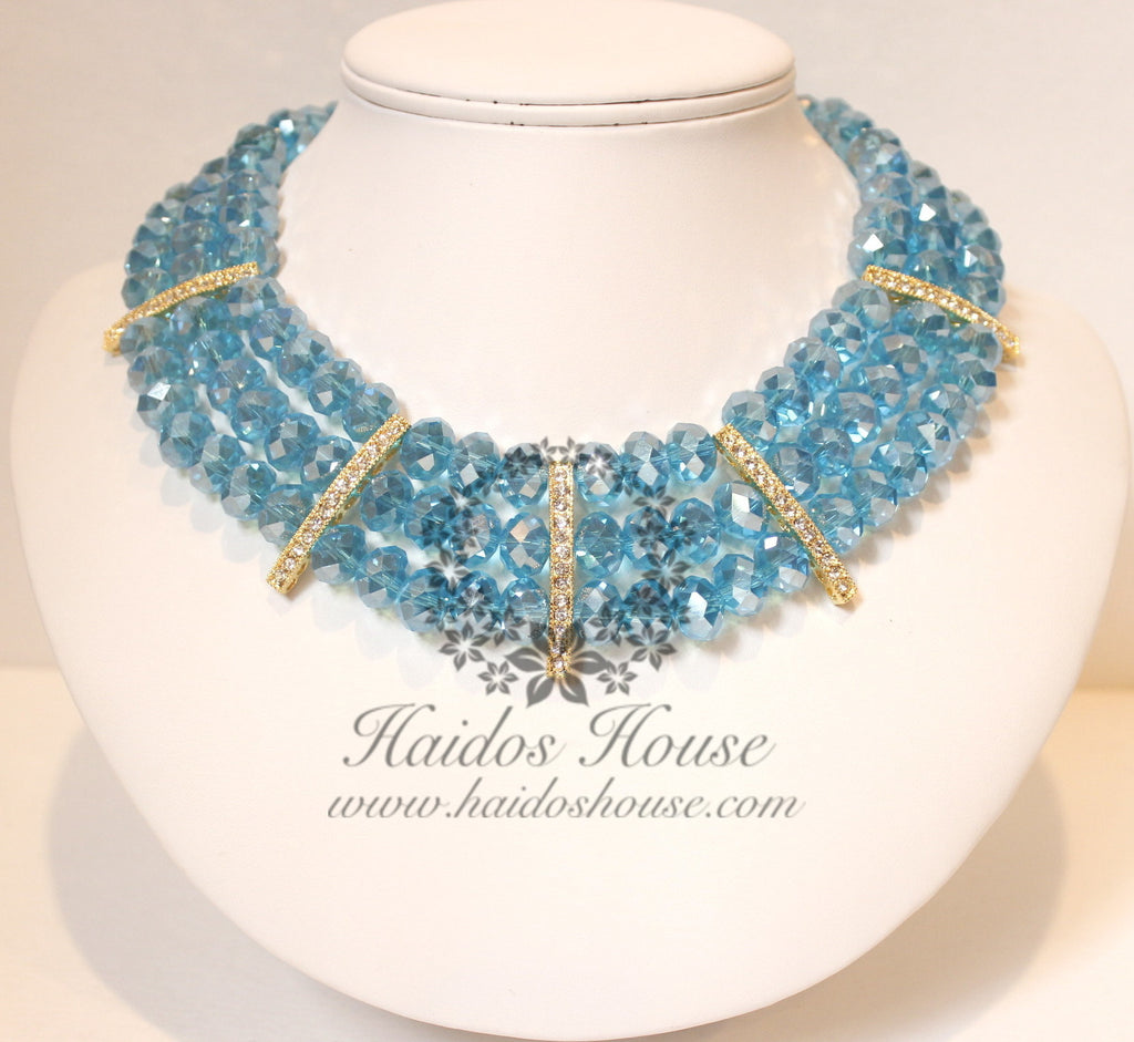 HBS 1326 - Light Blue Beads Set